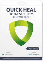 QUICK HEAL Total Security 1 User 3 Years (Renewal)(Voucher)
