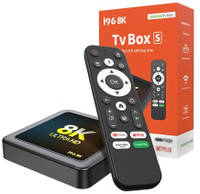 KITAI i96 Ultra HD Android TV Box Voice Remote Media Streaming Device(Black)