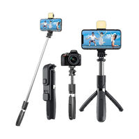 NAFA Bluetooth Selfie Stick(Black, Remote Included)