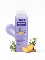 Naturali Anti Hairfall Shampoo with 3x Control | With Rosemary, Biotin & Ginseng(200 ml)