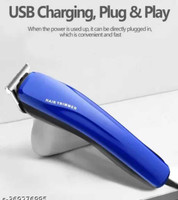 Zeus Volt HTC Trimmer for shaving trimmer Beard Machine 45 min Runtime Trimmer 60  Shaver For Men(bule)