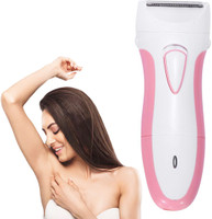 JPRO 100% New Rechargeable Electric Shaver Hair Remover Scraping Epilator Lady   Shaver For Women(White)