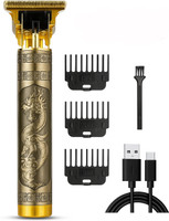 ELEGANTSTYLER Professional Haircut & Grooming Kit for Men USB Rechargeable T9  Shaver For Men(Gold)