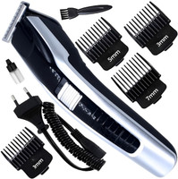 Dazzel Flex HT C-AT-538 Professional Rechargeable Hair Clipper and Trimmer for Men  Shaver For Men(Silver, Black)