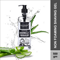 shuraim essentials Non Foaming Shaving Gel For Irritation Free Smooth Shave With Glycerin(500 ml)