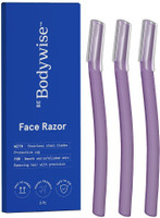 Be Bodywise Reusable Face Razor For Women for Facial Hair | For Eyebrow, Upper lip, Chin, Men & Women(Pack of 3)