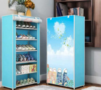 SRMAJI STORE Multipurposar Storage rack Plastic Open Book Shelf (DIY(Do-It-Yourself)) Plastic Open Book Shelf(Finish Color - PRINTED BLUE, DIY(Do-It-Yourself))