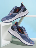 asian Thar-01 Blue Sneakers,Sports,Training,Gym,Walking,Stylish Running Shoes For Men(Blue, Orange , 8)