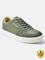 WOODLAND Casual Daily Wear Lightweight Breathable Comfortable Sneakers For Men(Olive , 9)