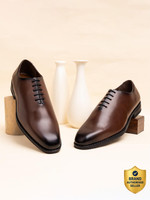 LOUIS STITCH Formal Lace Up Shoes (SXWC) Derby For Men(Tan , 8)