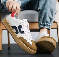 WALKPOSE Mens Shoes DC Sneakers For Men(White , 6)