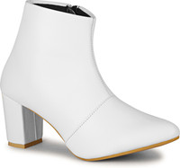 COMMANDER Commander Stylish and Trendy Shoe For Women Boots Boots For Women(White , 4)