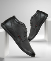 RED CHIEF RC3467 001 Lace Up For Men(Black)