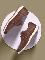 Bata Corporate Casuals For Men(Brown , 6)