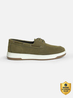 Snitch Boat Shoes For Men(Olive , 7.5)