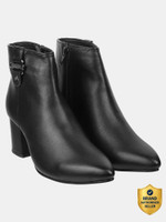 MOCHI Boots For Women(Black , 5)