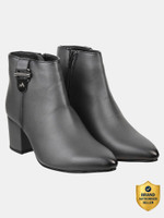 MOCHI Boots For Women(Grey , 5)