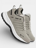 aadi Men's Grey Lightweight EVA Running, Walking & Gym Casual Sports Shoes Running Shoes For Men(Grey , 10)