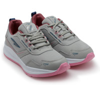 asian Mercury-11 Grey Sports,Gym,Walking,Training,Stylish Running Shoes For Women(Grey, Pink)