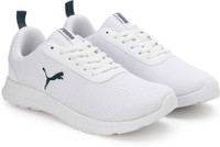 PUMA Bridge Comfort Running Shoes For Men(White)