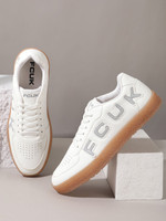 FCUK Sneakers For Men(White , 10)