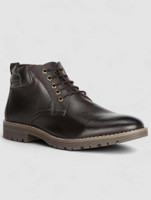 Bata KNOX LEATHER Boots For Men(Brown , 10)