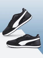 PUMA ST Runner v4 Mesh Sneakers For Men(Black , 8)
