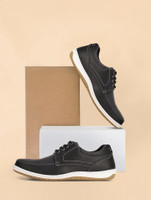 Bata Corporate Casuals For Men(Black , 6)