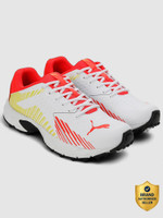 PUMA Cricket Power Cricket Shoes For Men(White , 10)