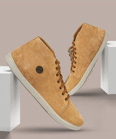WOODLAND Boots For Men(Camel , 8)