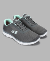 Skechers SUMMITS Running Shoes For Women(Grey , 5)