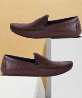 AJANTA Loafers For Men(Brown)