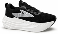 Yes'No Lightweight Mesh Lace-Up Men's Sports/Running Shoes | Slip-On for Daily Wear Sneakers For Men(Black , 10)