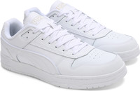 PUMA Court Shatter Low Sneakers For Men(White)