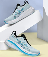 Asics GEL-NIMBUS 26 Running Shoes For Men(Blue , 9)