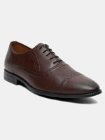 LOUIS STITCH Rosewood Oxford Lace Up Shoes for Men RGOXRW UK 10 Derby For Men(Brown , 10)