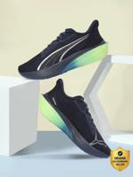 PUMA Darter Pro Fade Running Shoes For Men(Blue, Green , 7)