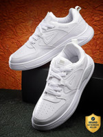 asian Moscow-01 White Sneakers,Loafers,Chunky Shoes Sneakers For Men(White , 10)