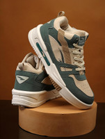 asian Casual Sneakers Shoes For Men Mexico-11 Sneakers For Men(Beige, Green , 10)