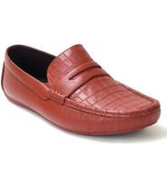 AJANTA Loafers For Men(Red)