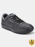 WOODLAND Casual Daily Wear Lightweight Breathable Comfortable Sneakers For Men(Black , 9)