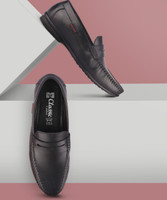 RED CHIEF Loafers For Men(Black)