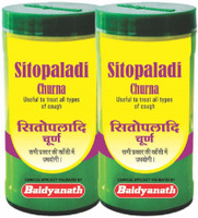 Baidyanath Sitopaladi Churna 60 Gm | Useful In All Types Of Cough(Pack of 2, 120 g)