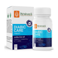 Krishna's Herbal & Ayurveda Diabic Care Tablet Blend of 11 Herbs to Manage Sugar Level(60 Tablets)