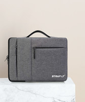Straplt Laptop Sleeve Case 15.6-16 Inch Waterproof Bag Tablet Handle Laptop Bag Waterproof Laptop Sleeve/Cover(Grey, 15 inch)