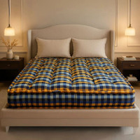 mik Handloom soft cotton Bed mattress 6 inch Single Cotton Mattress(L x W: 72 inch x 48 inch)