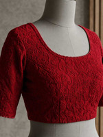SHRI AADIBADRI NARAYAN ENTERPRISES Round Neck Women Blouse