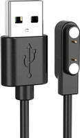 4uonly Power Sharing Cable 3 m Fire-Boltt cable Smartwatch Magnetic for Charging Cable kjh8(Compatible with Multi - Text
only null values allowed, Black, USB Type A To USB Type C)