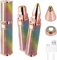 Expression Trading Women Face Hair Remover Epilator for women Machine for Upper Lip, Chin, Eyebrow Cordless Epilator(Multicolor)