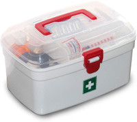Infinex Medical First Aid Kit Emergency Medicine Storage Box Baby Drugs Medicine Chest First Aid Kit(Home, Sports and Fitness, Vehicle, Workplace)